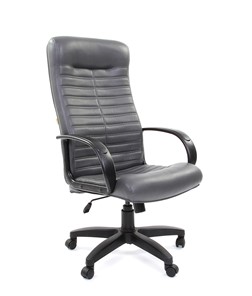 Офисное кресло CHAIRMAN 480 LT, экокожа, цвет серый в Чайковском