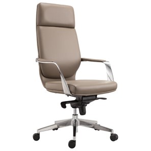 Офисное кресло BRABIX PREMIUM "Resonance EX-755", мультиблок, алюминий, экокожа, бежевое, 532487 в Березниках