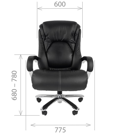 Кресло офисное CHAIRMAN 402, белый в Перми - изображение 2