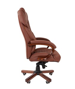 Офисное кресло CHAIRMAN 406, коричневый в Перми - предосмотр 3
