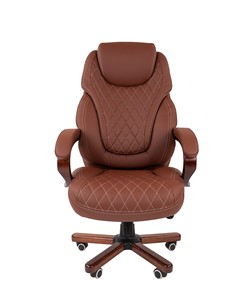 Офисное кресло CHAIRMAN 406, коричневый в Перми - предосмотр 2