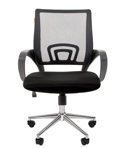 Компьютерное кресло CHAIRMAN 696 CHROME Сетка TW-01 (черная) в Перми - предосмотр 2