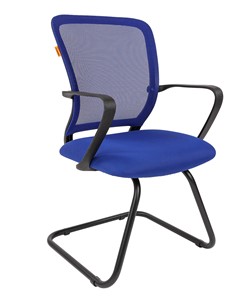 Кресло компьютерное CHAIRMAN 698V Сетка TW (синяя) в Перми - предосмотр 1