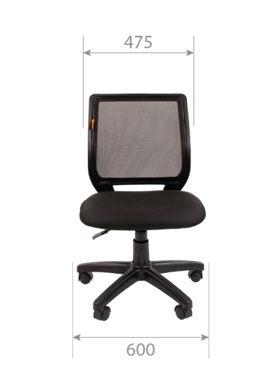 Компьютерное кресло CHAIRMAN 699 Б/Л Сетка TW-01(черный) в Перми - изображение 4