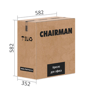 Кресло CHAIRMAN 699 Б/Л Сетка TW-04 (серый) в Кунгуре - предосмотр 6