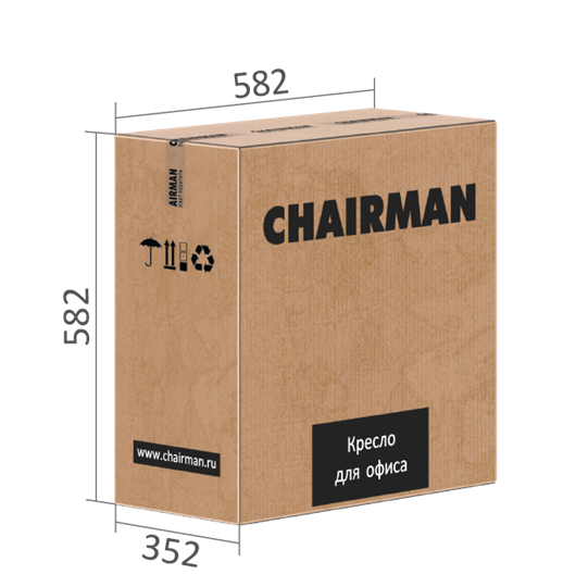 Кресло CHAIRMAN 699 Б/Л Сетка TW-04 (серый) в Кунгуре - изображение 6