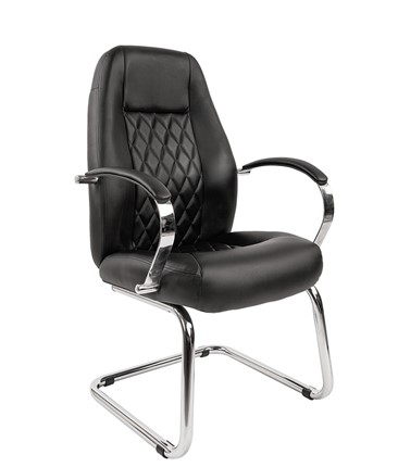 Офисное кресло CHAIRMAN 950V Экокожа черная в Перми - изображение