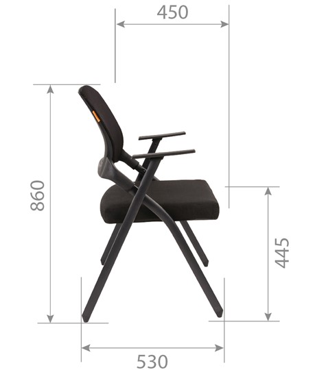 Компьютерное кресло CHAIRMAN NEXX сетчатый акрил DW01 черный в Перми - изображение 5