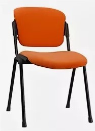 Офисное кресло ERA BLACK оранжевый в Березниках