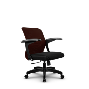 Компьютерное кресло SU-M-4/подл.160/осн.001, Коричневый/Черный в Соликамске