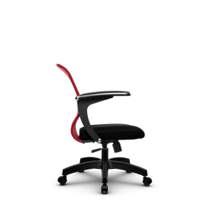 Кресло офисное SU-M-4/подл.160/осн.001, Красный/Черный в Перми - предосмотр 1