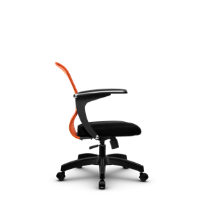 Кресло SU-M-4/подл.160/осн.001, Оранжевый/Черный в Перми - предосмотр 1