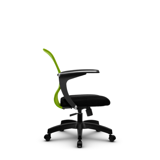 Кресло офисное SU-M-4/подл.160/осн.001, Зеленый/Черный в Перми - изображение 1