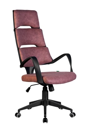 Кресло компьютерное Riva Chair SAKURA (Терракот/черный) в Перми - изображение