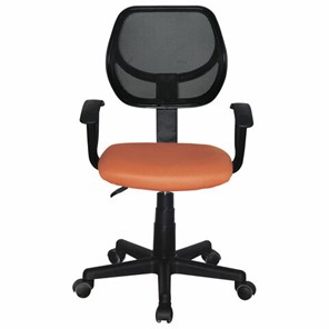 Кресло Brabix Flip MG-305 (ткань TW, оранжевое/черное) в Перми - предосмотр