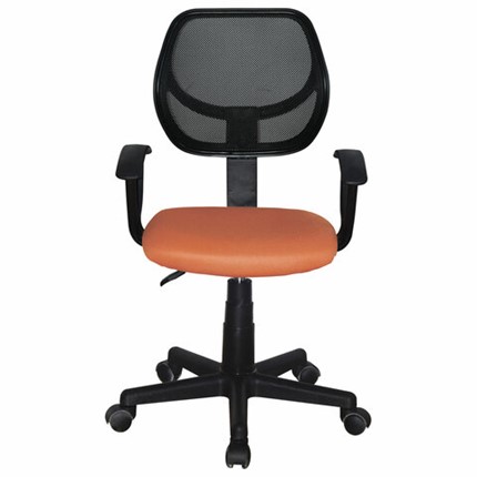 Кресло Brabix Flip MG-305 (ткань TW, оранжевое/черное) в Перми - изображение