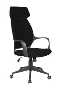 Офисное кресло Riva Chair 7272 (Черный/черный) в Соликамске