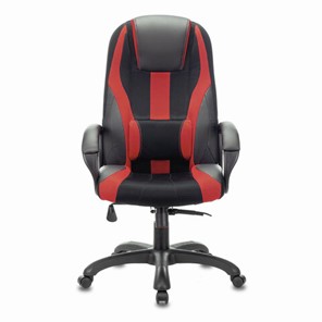 Компьютерное кресло Brabix Premium Rapid GM-102 (экокожа/ткань, черное/красное) 532107 в Кунгуре
