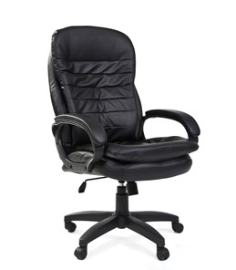Офисное кресло CHAIRMAN 795 LT, экокожа, цвет черный в Перми