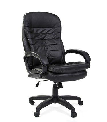 Офисное кресло CHAIRMAN 795 LT, экокожа, цвет черный в Перми - изображение