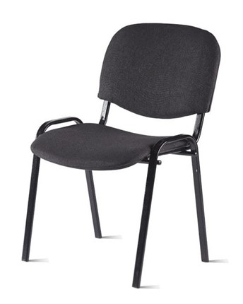 Офисный стул Изо, Текстиль С38/Черная шагрень в Перми - изображение