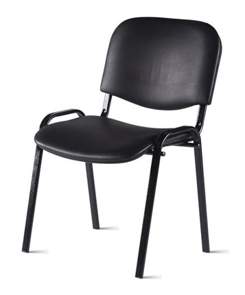 Офисный стул Изо, ВИК 3002/Черная шагрень в Перми - изображение