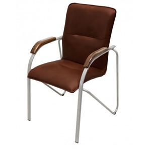 Офисный стул Самба СРП-036 бриллиант коричневый/орех в Перми - предосмотр