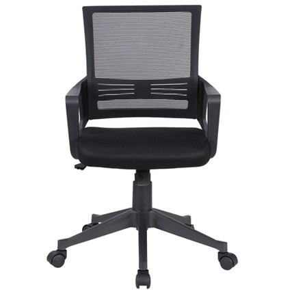 Компьютерное кресло Brabix Balance MG-320 (с подлокотниками, черное) 531831 в Перми - изображение