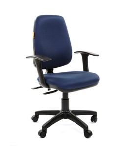Кресло компьютерное CHAIRMAN 661 Ткань стандарт 15-03 синяя в Перми