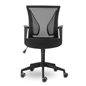 Офисное кресло Brabix Wings MG-309 (пластик черный, сетка, черное) 532015 в Перми