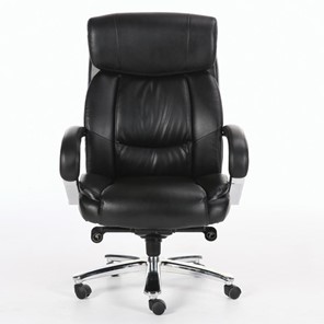 Кресло офисное Brabix Premium Direct EX-580 (хром, рециклированная кожа, черное) в Перми - предосмотр