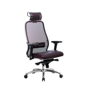 Компьютерное кресло Метта Samurai SL-3.04, темно-бордовый в Чайковском