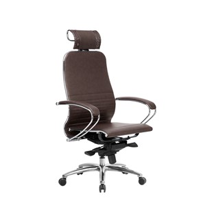 Офисное кресло Samurai K-2.04 темно-коричневый в Перми - предосмотр