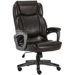 Компьютерное кресло Brabix Premium Favorite EX-577 (пружинный блок, рециклир. кожа, коричневое) в Перми