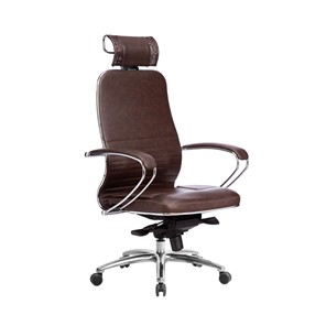 Офисное кресло Samurai KL-2.04, темно-коричневый в Перми - предосмотр