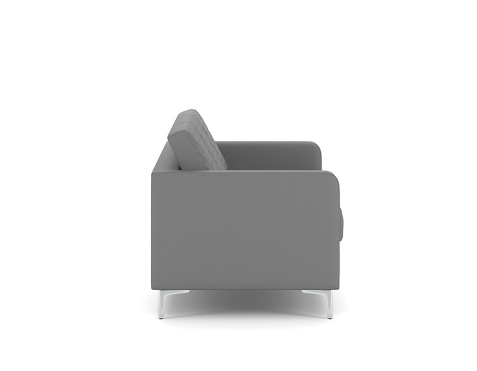 Прямой диван Актив трехместный, серый в Перми - изображение 2