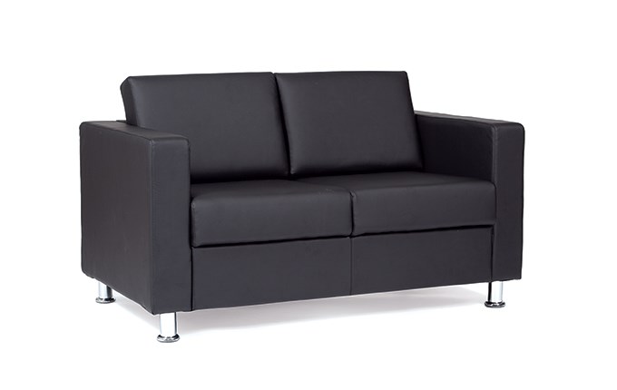 Прямой диван Симпл двухместный, экокожа в Чайковском - изображение 1