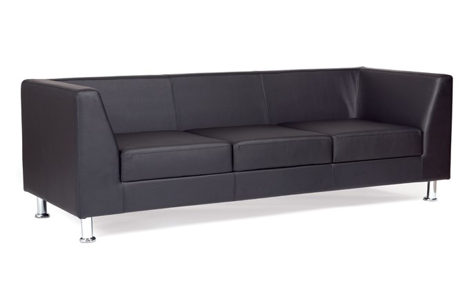 Офисный прямой диван Дерби трехместный в Перми - изображение 1