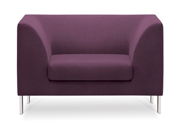 Офисное кресло Сиеста, ткань Сахара / фиолетовая С33 в Перми