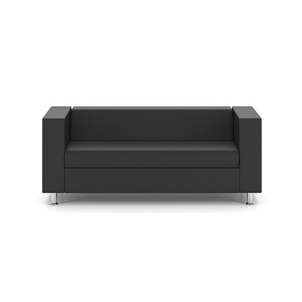 Прямой диван Алекто трехместный, экокожа в Перми - изображение