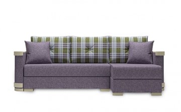 Угловой диван Serena 210 (Uno roze grey + kenturi sage) в Кунгуре