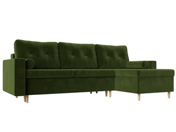 Угловой диван Белфаст, Зеленый (микровельвет) в Перми - предосмотр