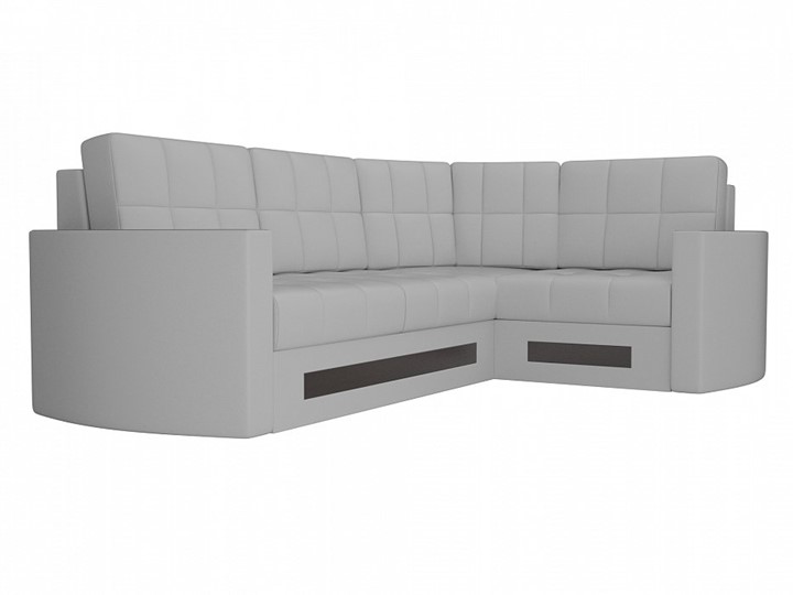 Угловой диван Белла, Белый (экокожа) в Перми - изображение 2