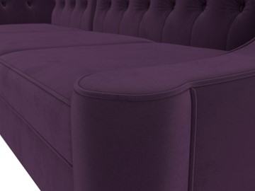 Угловой диван Бронкс, Фиолетовый (Велюр) в Перми - предосмотр 3