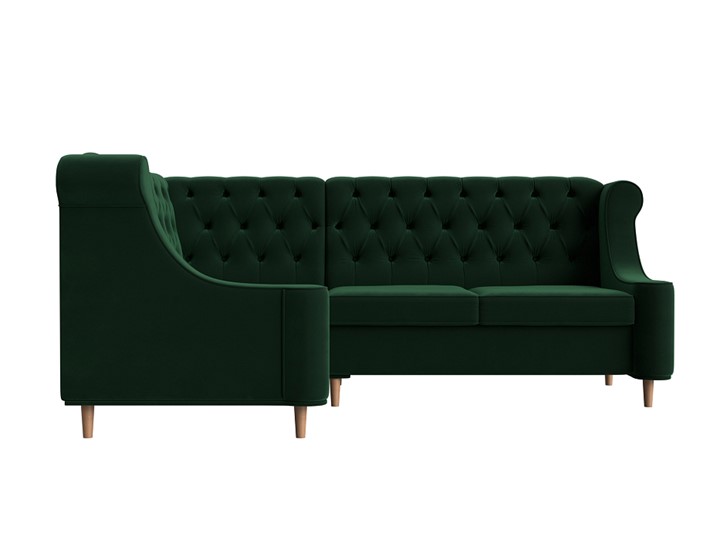 Угловой диван Бронкс, Зеленый (Велюр) в Кунгуре - изображение 1