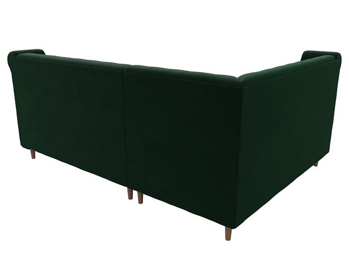 Угловой диван Бронкс, Зеленый (Велюр) в Перми - изображение 5