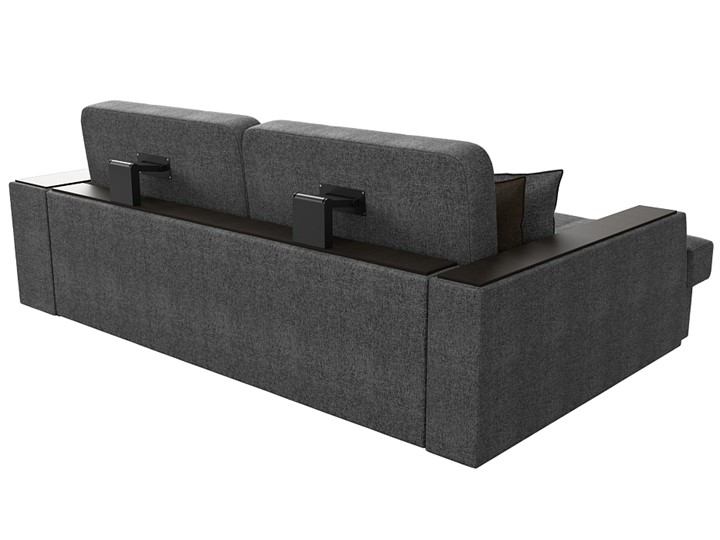 Угловой диван Брюссель, Серый/коричневый (рогожка) в Перми - изображение 7