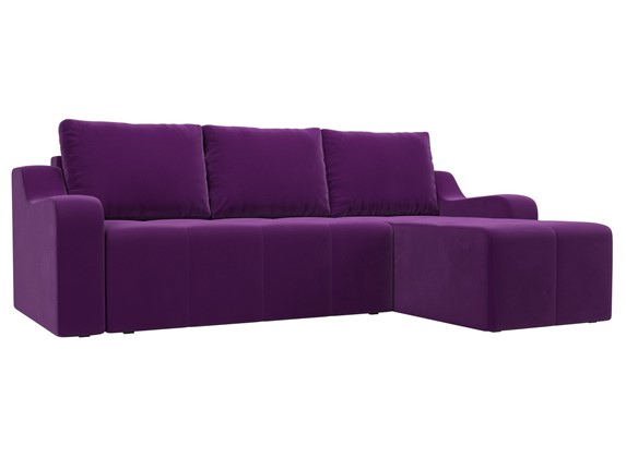 Угловой диван Элида, Фиолетовый (микровельвет) в Перми - изображение