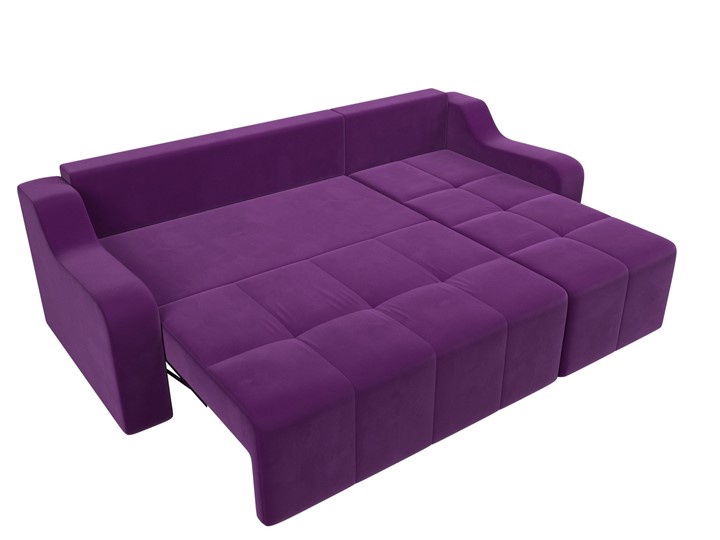 Угловой диван Элида, Фиолетовый (микровельвет) в Перми - изображение 7
