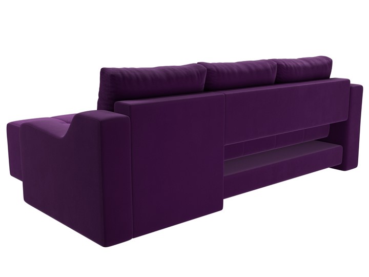 Угловой диван Элида, Фиолетовый (микровельвет) в Перми - изображение 8